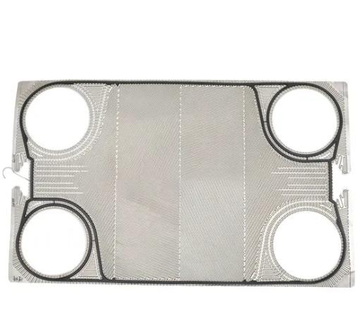 Replacement Plates Tranter GX85 FPM Pheat Transfer Plate Heat Exchanger Gaskets 0.85m2 Surface Area