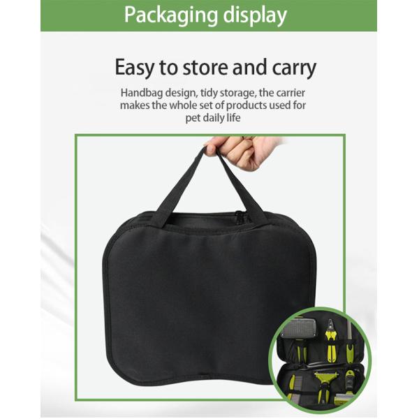 Customized Dog Brush Set Pet Cleaning Kit 6 In 1 Pet Grooming Tool