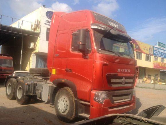 10 wheel Sinotruk 371 hp howo prime mover LHD or RHD tractor head with spare parts