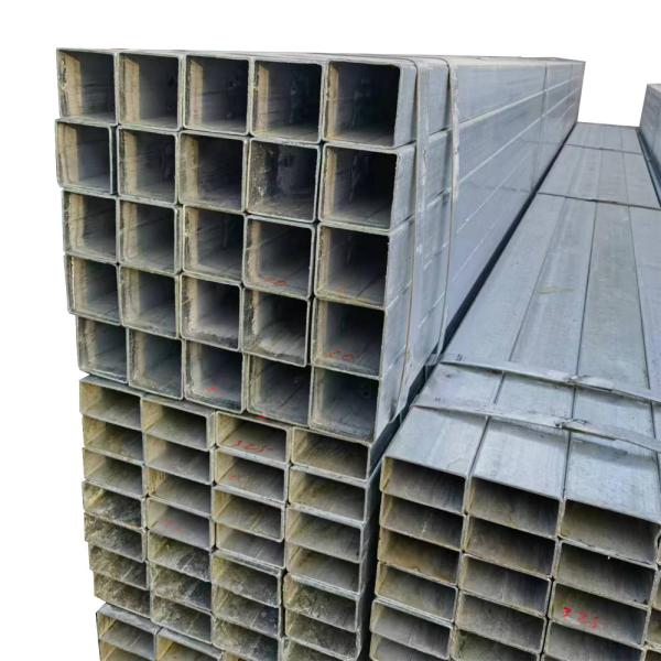 ERW Technique Galvanized Square Tube with High Zinc Coating and 0.5mm-25mm Thickness