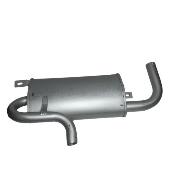 Steel Construction White Muffler for CPC(D)20-35 Forklifts and Agricultural Machinery Exhaust System