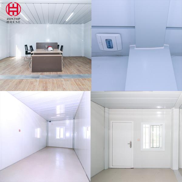 Zontop Fast Build  China New Design Small Low Cost Modular Sandwich Expandable Prefab Home Folding Container House