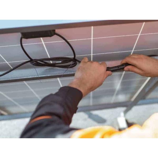 H1Z2Z2-K Solar PV Cable Connector Stranded 6mm Insulated Wire Connector Panel Solar Y Branch Cable DC 1500V 6mm PV Wire
