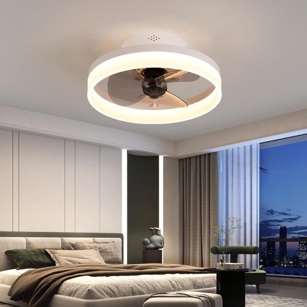 Ventilateur de plafond simple Lampette de chambre simple Ventilateur de plafond Lampette de restaurant Ventilateur avec lampes