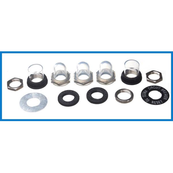 Электронный ограничитель тока серии L1, ручной сброс, защита от перегрузки, однополюсный автоматический выключатель постоянного тока 50 В