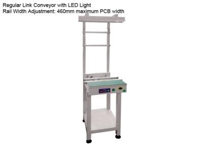 Transportador de link PCB normal de 2 m 2,5 m ajustável com luz LED