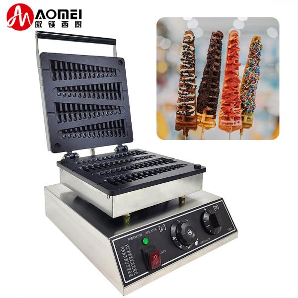 1750W Lolly Waffle Machine for Perfect Waffles Every Time in Your Cafe