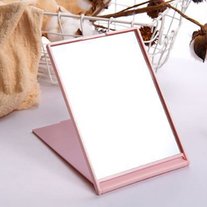 Top Seller Customized logo Foldable Led Hand Mirror Makeup Cosmetic Mirror with Your logo