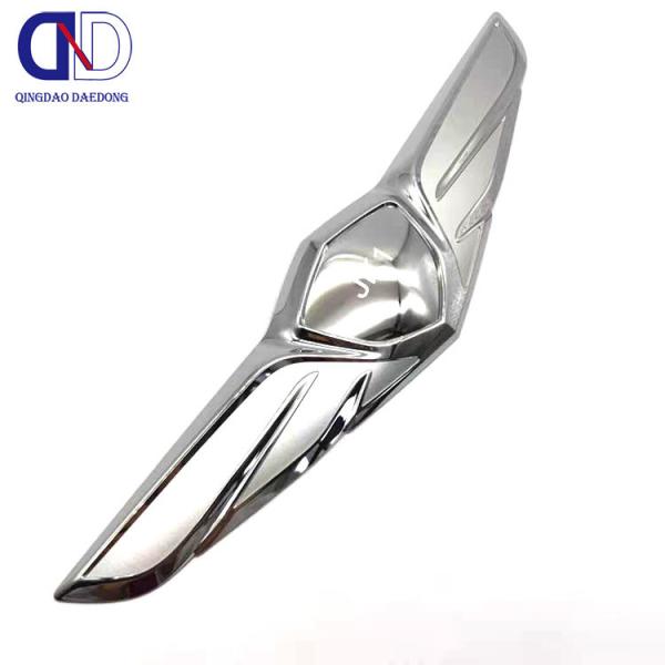 Eco-Friendly Embossed Nickel Electroformed Metal Logos Professional Manufacturing