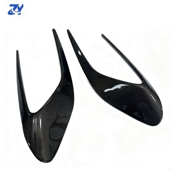 For Ferrari 488 Carbon Fiber Side air Outlet Decoration Parts Side air Outlet Wind Knife Decoration Parts