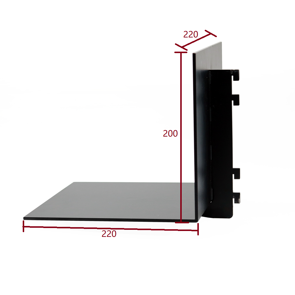Factory Hot Sale Wall Mounted Shelf Aluminum Display Book Shelf Wall Decor Shelves