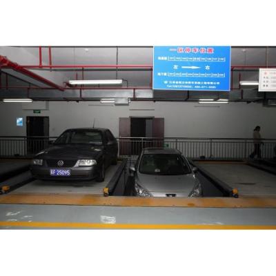 Steel Structure Garage Car Elevator Lift Pit Type Puzzle Car Parking System