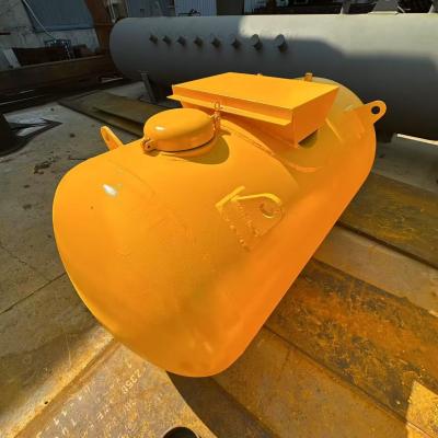 GB/T150 Code de conception de la coque Vaisseau à pression horizontale 16MnDR Matériau 10 mm pour charges lourdes