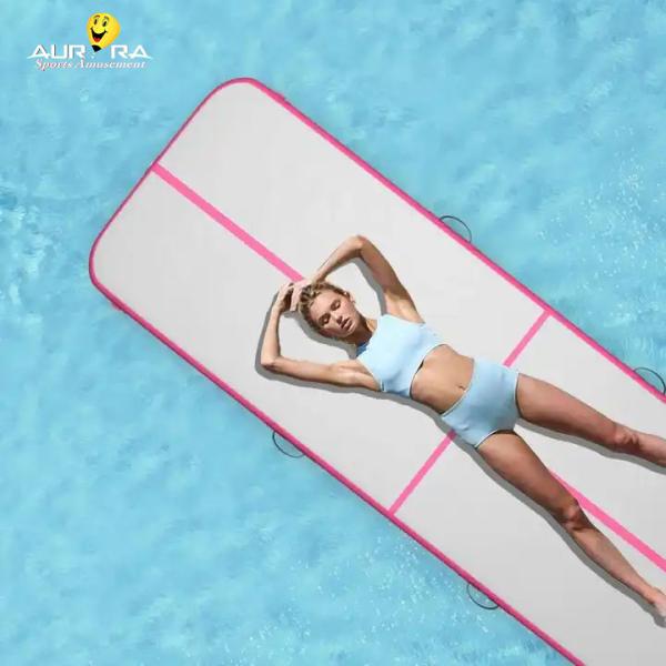Custom Gymnastics Inflatable Air Track Practice Training Mat 350X110X10CM