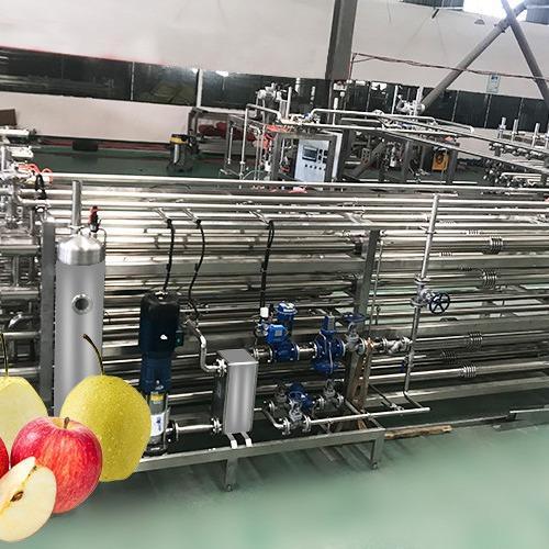 Linha de processamento fruto frio de Apple do SUS 304 do padrão de alimento Juice Processing Line da imprensa