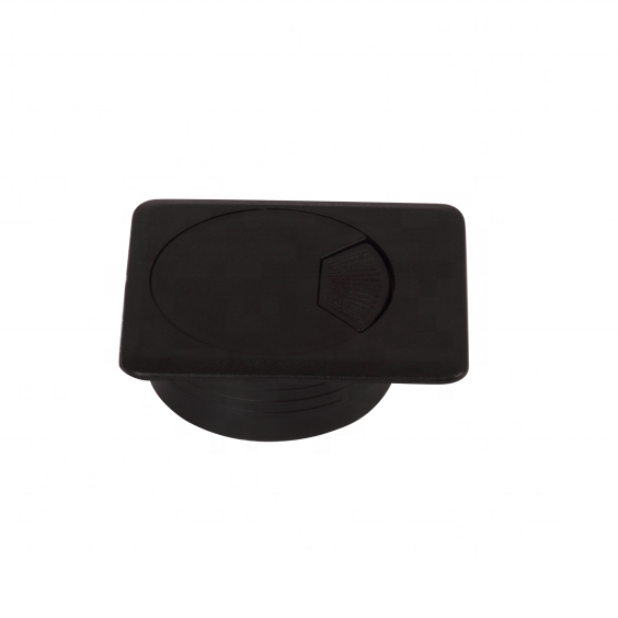 50mm Square Hole Cover for Cable Wire Furniture Hardware Accessory Part Component