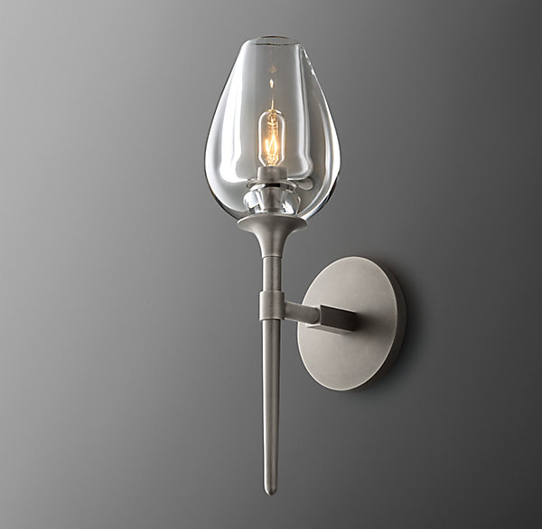 Glass Wall Lamp LED Bulb With Screw-In Installation Method 1 For Easy Installation