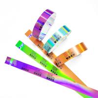 Des bracelets de fête en plastique Glitter