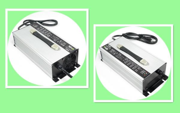 2KW 24V 60A AGM / GEL Quick Battery Smart Charger Portable With Aluminum Casing