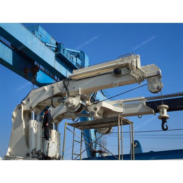 4T 14M Knuckle And Foldable Boom Marine Crane