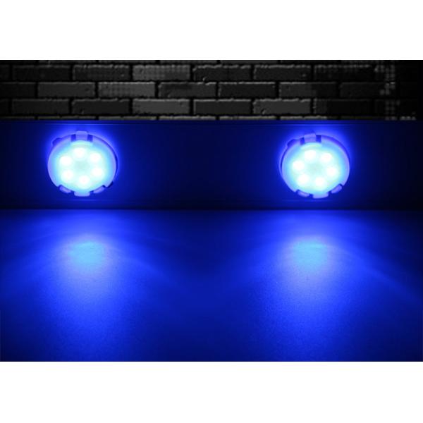 Водоустойчивый пункт Эпистар СМД 5050 РГБ 30мм голубой привел светлое на открытом воздухе