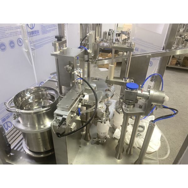 High Viscosity Cosmetic Gel Dental Paste Capping Plugging Lure Lock Vaccine Syringe Filling Machine