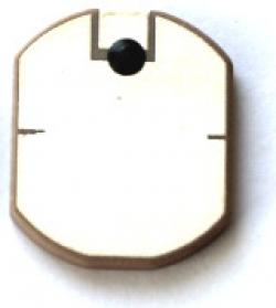 RFID UHF Ceramic Anti-metal Tag, 3M adhesive fixation, Waterproof, induction distance further