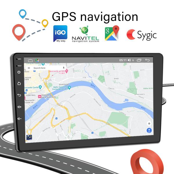 1 Din IPS 1280X720 Android мультимедийный видео сенсорный экран для Toyota/Nissan/Hyundai/Honda