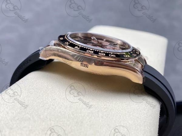 Daytona oro rosa cronógrafo esfera oyster brazalete caja papeles 116508