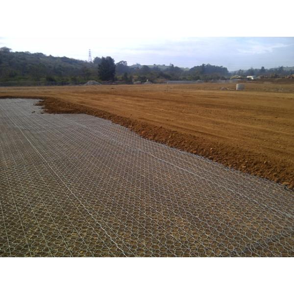 Шестиугольная сетка строительства дорог 2м сплетенная стальная