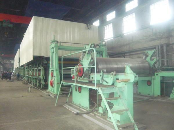 Mixed Pulp 80m/Min 2100m Fluting Paper Machine