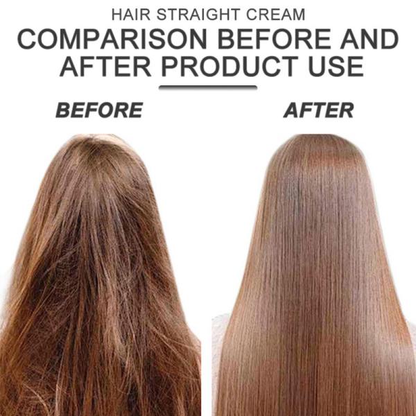 Salon Use Hair Protector Cream For Straightening , Frizz Control Cream Long Lasting