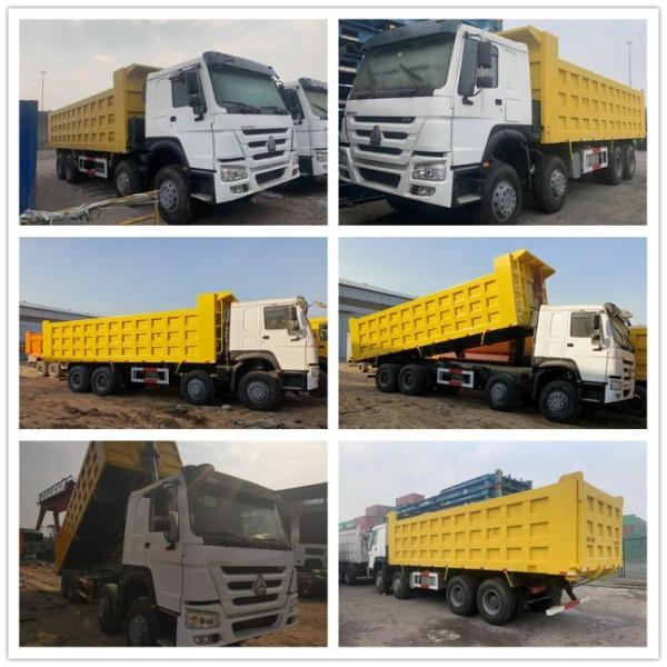 9tons Loading Capacity HOWO Sinotruk 12 Wheels Dump Truck 30tons Lifting by Front Axle