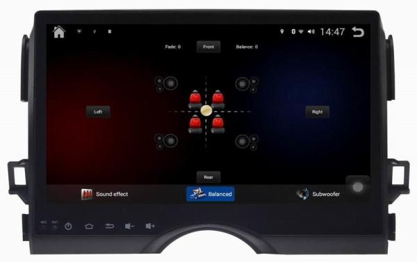 Ouchuangbo car pc dvd stereo pure android 4.4 for Toyota Reiz 2013 support 3g wifi radio bluetooth hd 1024*600