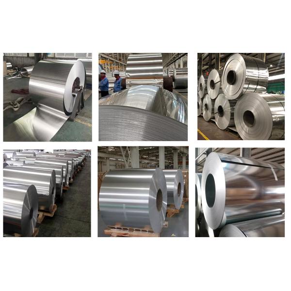 катушки алюминиевой фольги 1000mm в крене горячекатаные 8mm