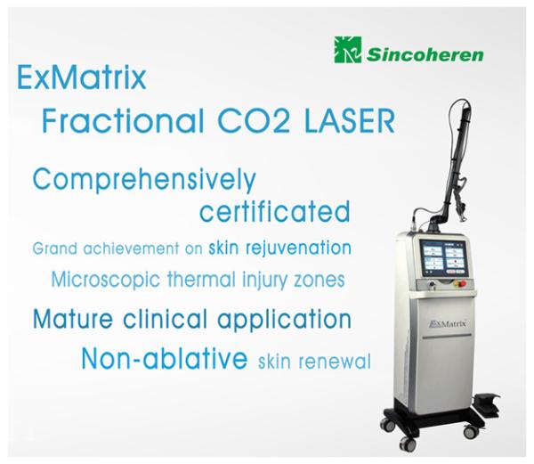 Beijing Sincoheren FDA K and Medical CE approved Fraxel frational Co2 laser with vaginal tips co2 laser facial