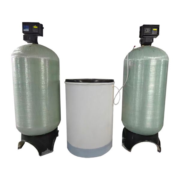 Intelligent PLC Controlled Water Softener with Strong-Acid Cation Exchange Resin for Fully Automatic Operation