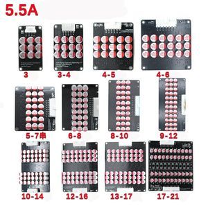 5A Active Equalizer 3s 4s 5s 6s 7s 8s 9s 10s 11s 12s 13s 14s 15s 16s 17s 21s Balancer LiFePO4/Lipo/Lto Battery Energy Capacitor