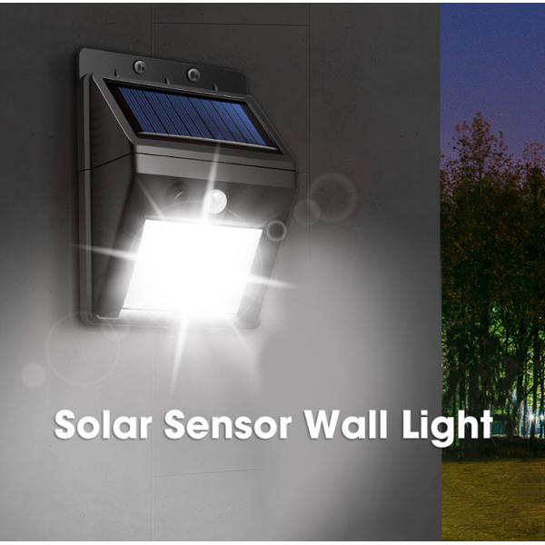 Courtyard Human Body Induction 5.5V  Solar LED Wall Lamp