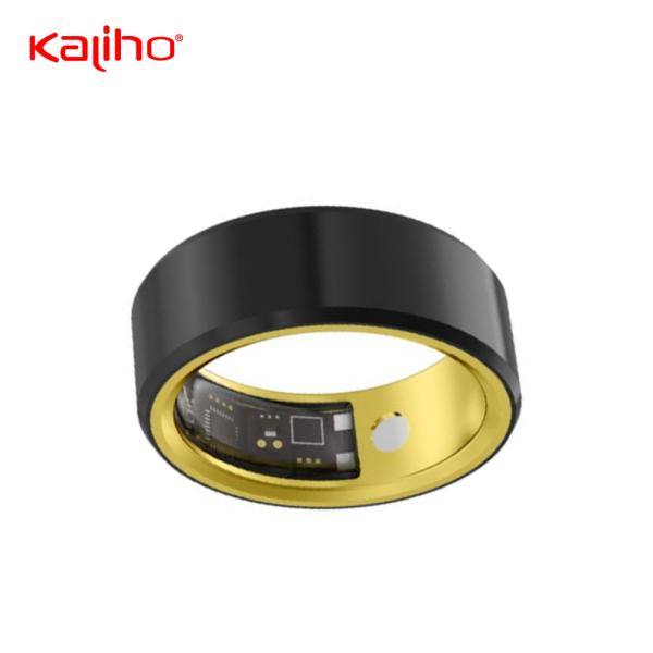 AC01 Ceramic Smart Health Ring - Support OEM/ODM pour la surveillance du sommeil et le mode multi-sports
