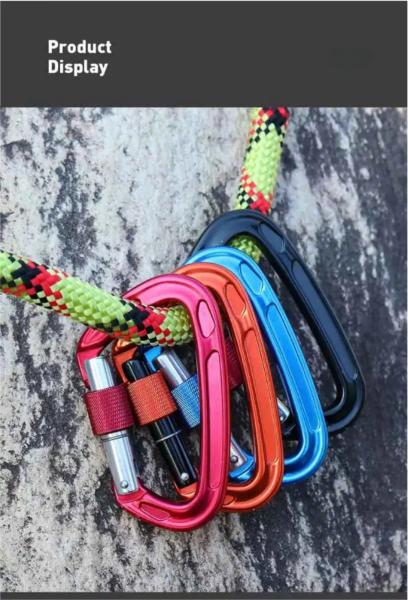 Aluminium Hook The Must-Have Gear for Versatile Rock Climbing and Hiking Adventures
