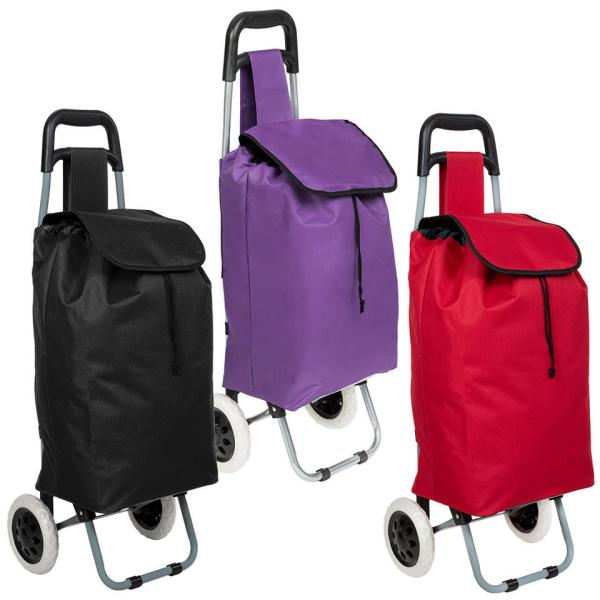 Laundry Utility Big Capacity Grocery Shopping Cart Lightweight Folding Waterproof Insulated Shopping Trolley