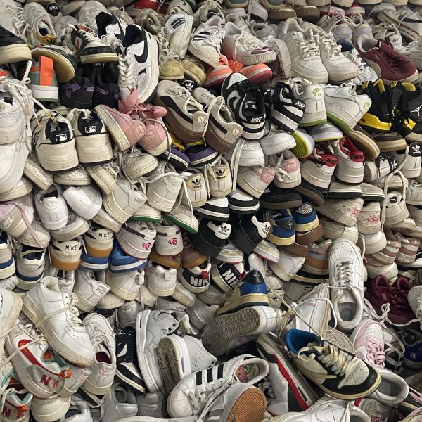 Running Casual Used Brand Shoes Second Hand Women International Sports Shoes