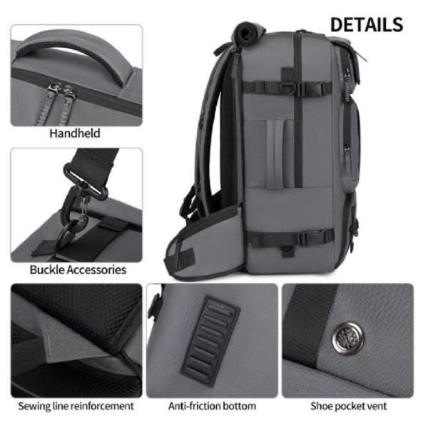 45l Duffle Bag Outdoor Sports Large Luggage Travel Backpack