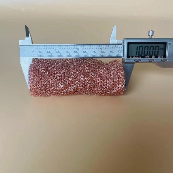 Outdoor Copper Blocker Mesh Bird Exclusion  For Stuff-Fit Installation