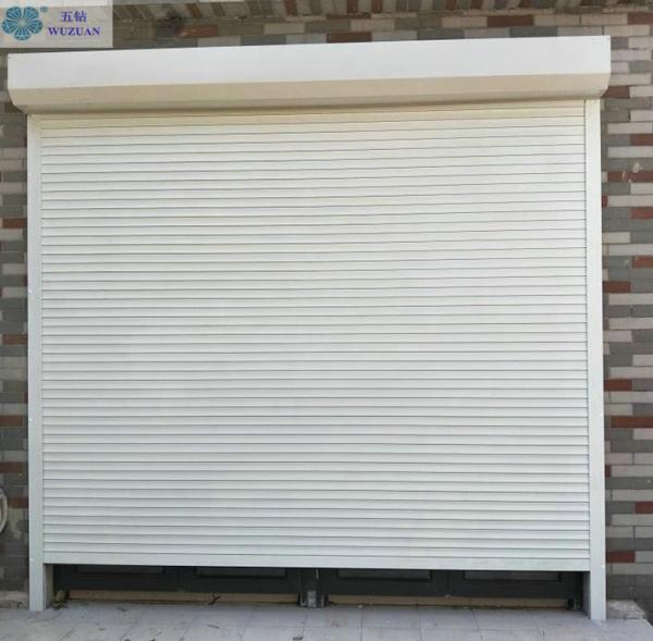 OEM Wind Resistant Bullet Proof Vertical Aluminium Roller Shutter Door