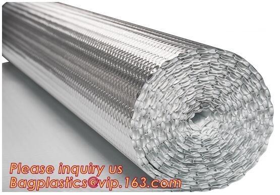 Construction Foam Foil Backed Heat Insulation Film, Thermal Raidant Barrier sheet, Pipe Wrap, Building Roof