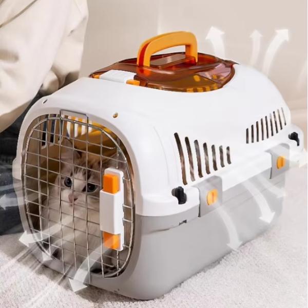 Portable Outing Pet Suitcase 5-10kgTransport Cage Cat Air Box Pet Cage Dog Pet Carrier Box