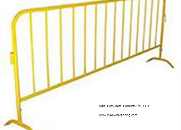Crowd Control Temporary Backyard Fence For Safety Traffic Management
