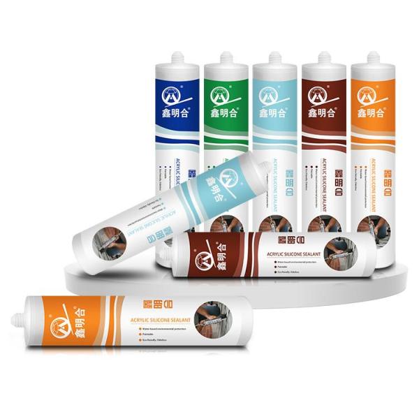 MH355 Acrylic Sealant Floor Adhesion Gold Ceramics Tile Rtv Silicone Rubber Adhesive Sealant